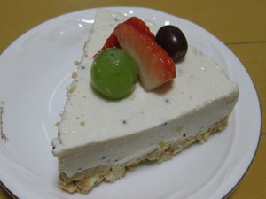 エゴマ豆腐ケーキ
