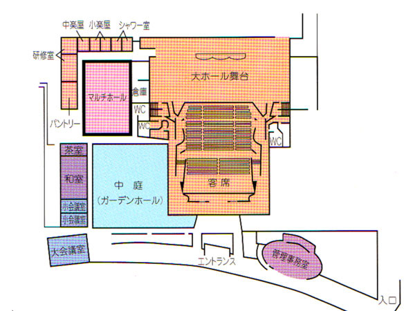 一階部館内案内図