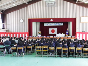 川本小学校入学式