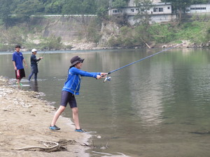 魚釣り